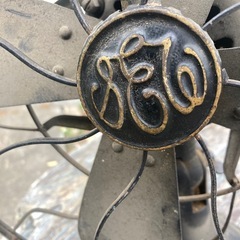 鉄製扇風機オブジェ用の画像