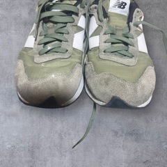 new balance MS237UT1 27cm オリーブグリーン スニーカーの画像