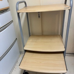 パソコンラック　キャスター付きの画像