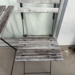 【無料_1/15まで】TÄRNÖ テルノー　IKEA テルノー テーブル&チェアセットの画像