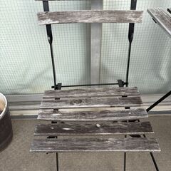 【無料_1/15まで】TÄRNÖ テルノー　IKEA テルノー テーブル&チェアセットの画像