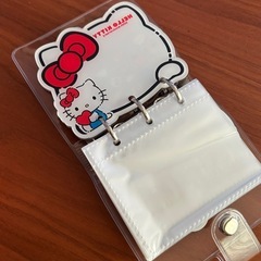 キティちゃんバインダー　シール手帳の画像