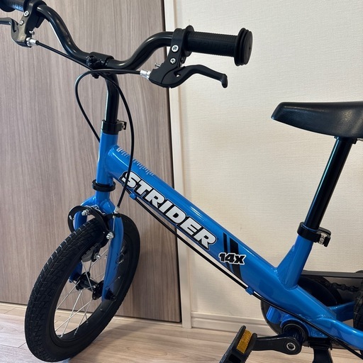 【譲り先決まりました】ストライダー 14x スティールブルー　箱無し