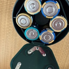 Coleman★迷彩ランタン★電池付★作動済の画像