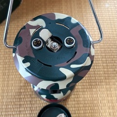 Coleman★迷彩ランタン★電池付★作動済の画像