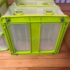 3段式衣装ケース2個　1/2に処分しますの画像