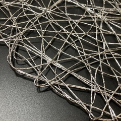 【大阪市中央区】新品未使用　LAKORE アルミランチョンマット　シルバー　インテリア雑貨の画像