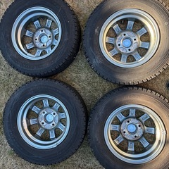 軽トラスタッドレスアルミホイール12インチの画像