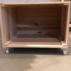 プリンター台  無垢  天然木の画像