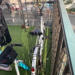 ギヤー付き自転車の画像