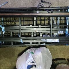 NITORIのパイプベッド(コンセント付き)　解体済みの画像