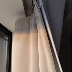 遮光カーテン 断熱・防寒・防音・省エネ UVカット／昼夜目隠し 厚手・遮熱・遮音・無地 洗える・フック付き 寝室・リビング対応 幅100cm×丈200cm ライトブルーの画像