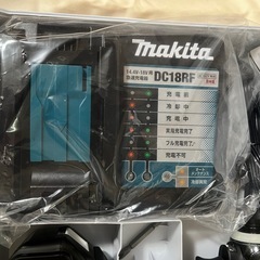 【未使用】makita TD149DRFXB 18Vインパクト バッテリー2個付の画像