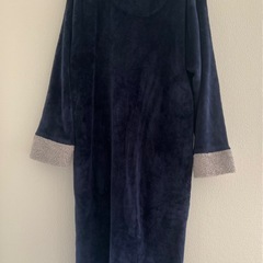 ディズニー ミニー モコモコ ルームウェア 着る毛布 ガウン　ネイビー　ミッキーの画像