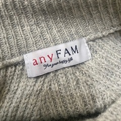 any FAM セーター Mの画像