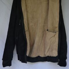 未使用品　Fashine メンズ　裏起毛アウター　フード付きの画像
