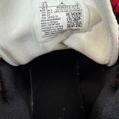 NIKE エアジョーダン 赤白  ハイカット MID 24.5cmの画像