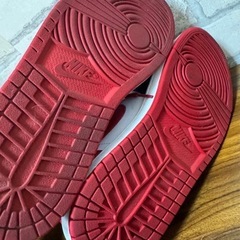 NIKE エアジョーダン 赤白  ハイカット MID 24.5cmの画像