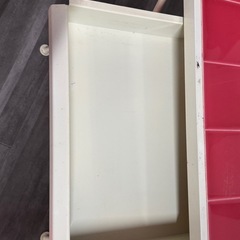 【取引中】レトロな鏡付きドレッサー、キッチンテーブルの画像