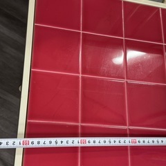 【取引中】レトロな鏡付きドレッサー、キッチンテーブルの画像