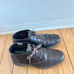Timberland ティンバーランド レザーチャッカブーツ 革靴 25cmの画像