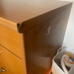 【無料で差し上げます】6段タンスの画像