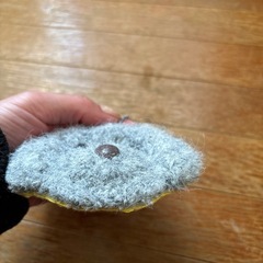 パンチニードル　プードルグレー①の画像
