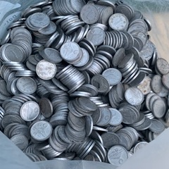 古銭　まとめ　富士1銭アルミ貨　約4.1kg
の画像