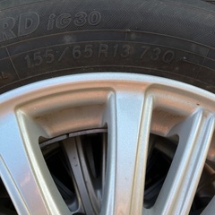 スノータイヤ、ホイールセット　4本の画像