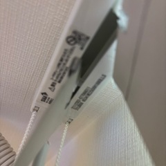 遮光タイプ　縦型ブラインド（2つ）　色ライトグレー（ホワイトに近い）の画像