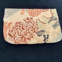 昭和レトロ　茶道具　数寄屋袋　マルチケース　収納袋　収納ポーチ　手帳入れ　通院袋の画像