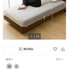 ニトリ　　デンキカケシキモウフの画像