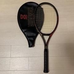 YAMAHA XAM8 硬式テニスラケット　カーボングラファイト　ブラック系の画像