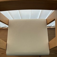 ベビーチェア　ハイチェア　木製椅子 ①の画像