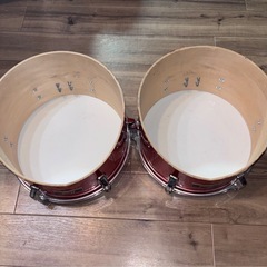 PEARL パール ジャパン ヴィンテージ シングルヘッド タム 2個セット タムタム ドラム セット MADE IN JAPAN
の画像