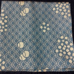 茶道具　袱紗　青梅利久梅壺々　つぼつぼ　名物裂　茶道の画像