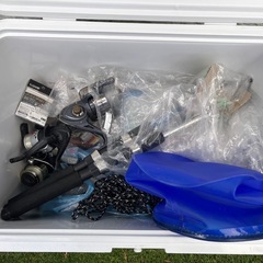 釣り用品一式の画像