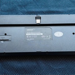 HIDISC ワイヤレスキーボド　HDKB-206WBK の画像