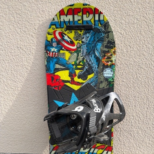 Burton スノーボード Marvelデザイン セット 110 キッズ アウトレット Burton スノーボード Marvelデザイン セット 110 キッズ