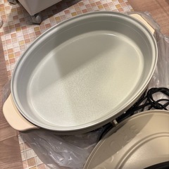 ブルーノ　オーバル　ホットプレート　ジャンク品の画像