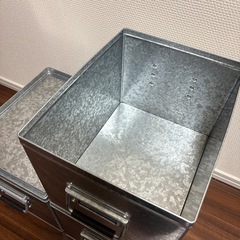 無印良品 トタンボックス 大 高さ24cmタイプ 3個の画像