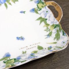 ​ルイ・ピタオ（LOUIS PITAUD）花柄 磁器トレーの画像