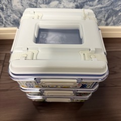 【未使用】ランチボックス 3点セット｜おしゃれな北欧・フレンチ風の画像