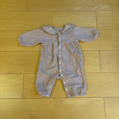 女の子用ロンパース60〜80サイズの画像