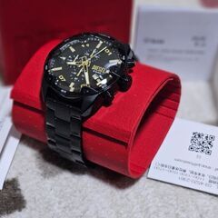 稼動品　美品　希少モデル　DZ4644 DIESEL メンズ SPIKEDの画像