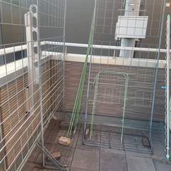 ガーデン　プランター　ラティスの画像