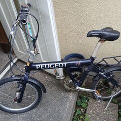 プジョー折りたたみ自転車の画像
