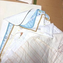 新品同様　赤ちゃん布団　フルセット　70cm×120cm 赤ちゃん　保育園　幼稚園　午睡　お昼寝　寝具　ベビー　お得　特化　美品
　の画像