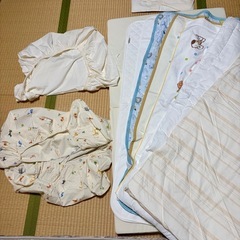 新品同様　赤ちゃん布団　フルセット　70cm×120cm 赤ちゃん　保育園　幼稚園　午睡　お昼寝　寝具　ベビー　お得　特化　美品
　の画像