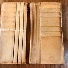 【廃盤・希少】ココマイスター オークバーク 二つ折り長財布重厚エイジングの画像